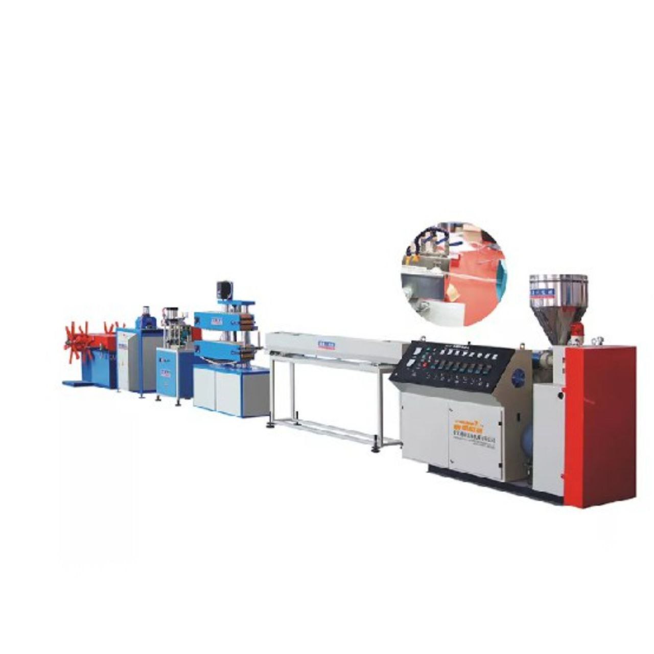 دستگاه تولید لوله نرم / خط تولید لوله PVC برای لوله های مخصوص دود