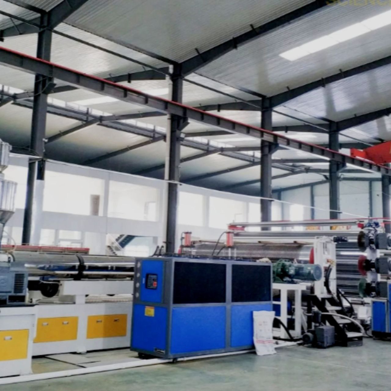 دستگاه لوله زهکشی پلاستیکی / دستگاه خط کنترل تمام اتوماتیک